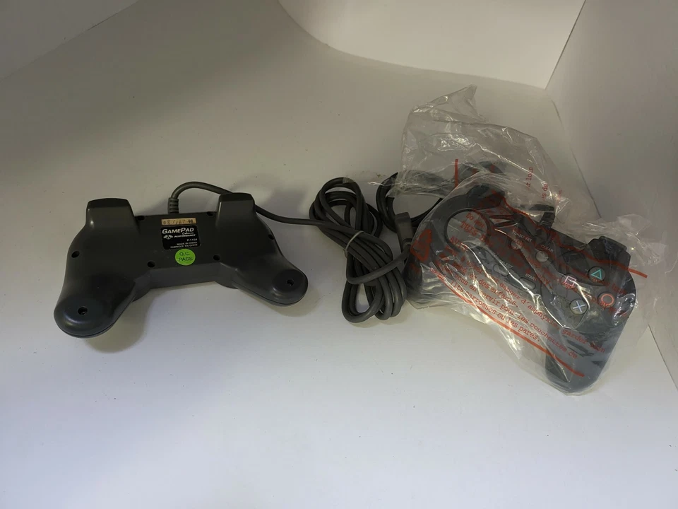 Performance Gray GAME PAD Colors Controller  for Playstation 1 PSONE   #17T - Image 3 of 4