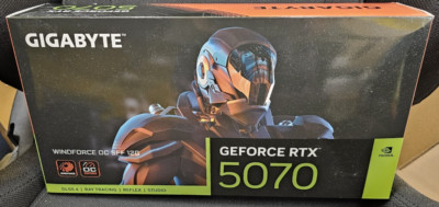 Gigabyte GeForce RTX 5070 WINDFORCE OC SFF 12G Graphics Card GV-N5070WF3OC-12GD