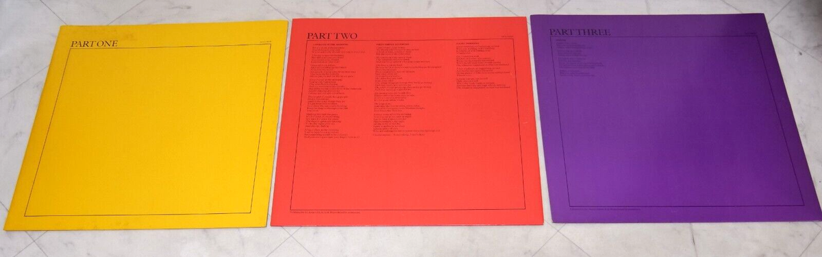 LOL CREME & KEVIN GODLEY/CONSEQUENCES JAPAN ISSUE 3LP W/OBI,INNER