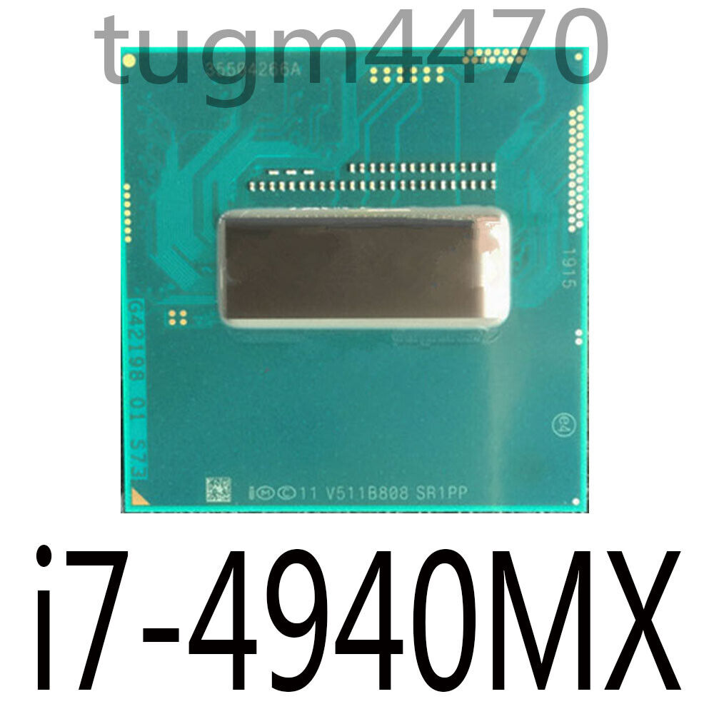 Intel Core i7-4940MX i7 4940MX 3.1G/4.0G 8M SR1PP Mobile CPU Intel Core i7-4940MX i7 4940MX 3.1G/4.0G 8M SR1PP Mobile CPU