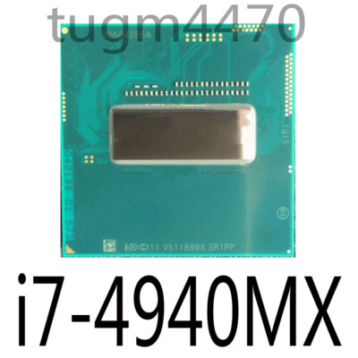 Intel Core i7-4940MX i7 4940MX 3.1G/4.0G 8M SR1PP Mobile CPU Intel Core i7-4940MX i7 4940MX 3.1G/4.0G 8M SR1PP Mobile CPU