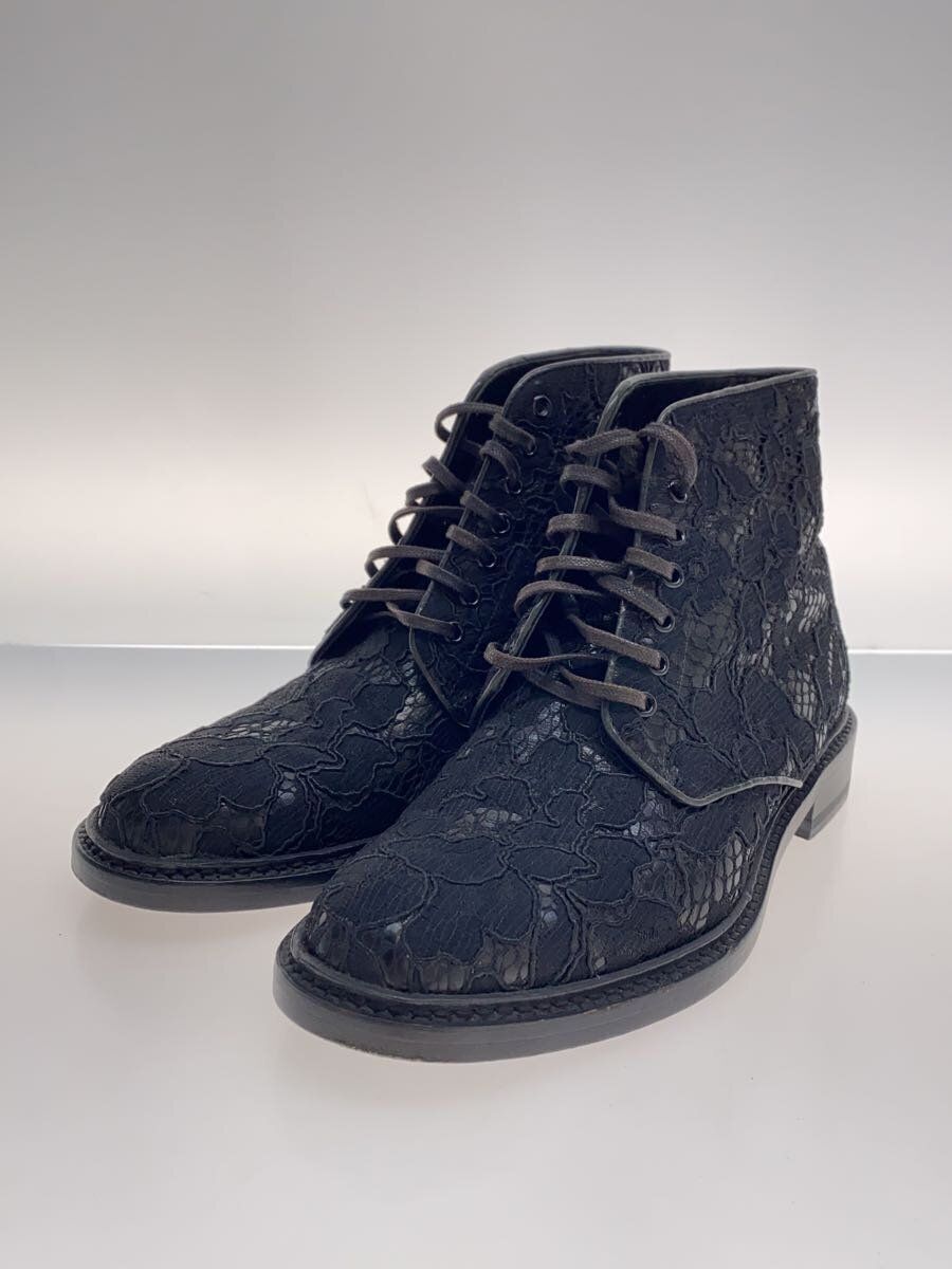 STIVALI DA COMBATTIMENTO SAINT LAURENT ALTRI RACE 35 Nero 416360 Usati