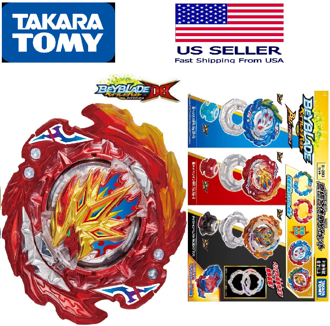 TAKARA TOMY Beyblade Burst BU Ultimate Fusion DX B-203 Super Hyperion MR.Tp.Xp-2