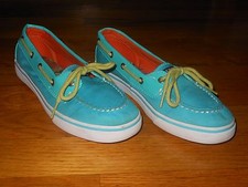 Sperry Top-Sider Biscayne kid's boat shoes - Sz 4 M - Euro sz 36 Excellent cond
