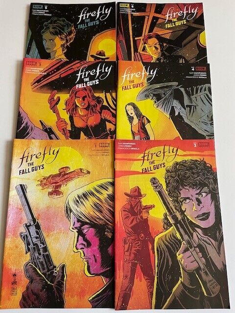 Complete Series: Firefly The Fall Guys #1-6 BOOM! Studios 2023 Serenity Lot Set