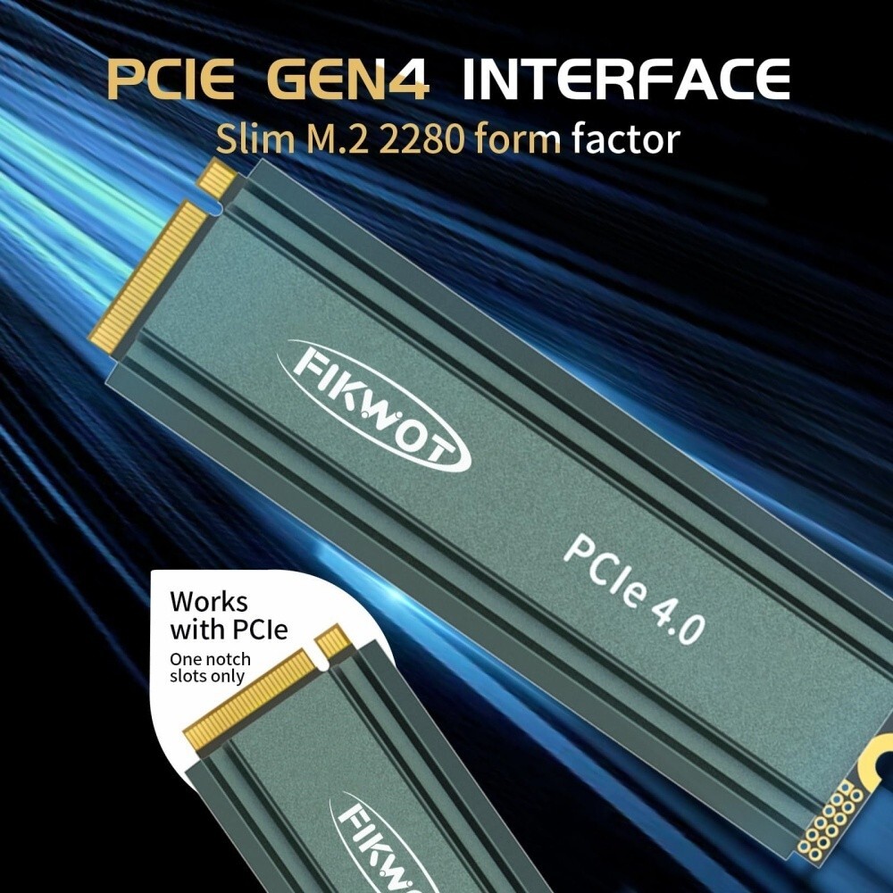Fikwot FN960 M.2 SSD NVMe PCIe 4.0 PS5 SSD Hard Drive with