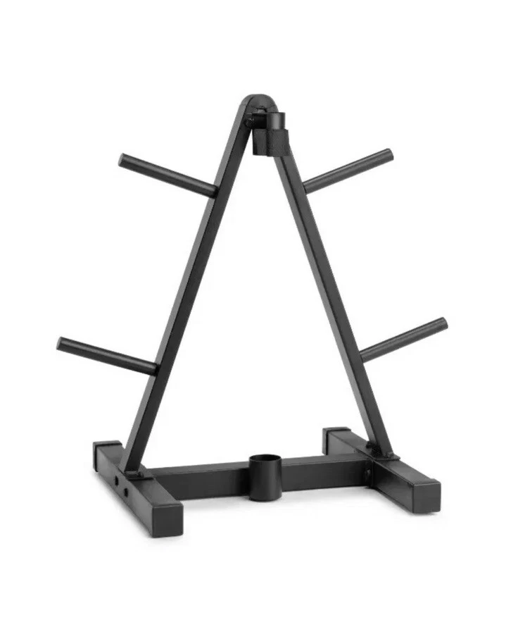 Weider Weight Plate and Barbell Storage Rack Compact Design 210 Lbs Max Weight - Image 3 of 3