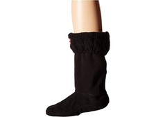 Hunter Kids Original 240482 Half-Cardigan 6 Stitch Cable Boot Socks Size M