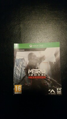 Metro 2033 Redux Download Code Spiele Key Microsoft Xbox One 2016