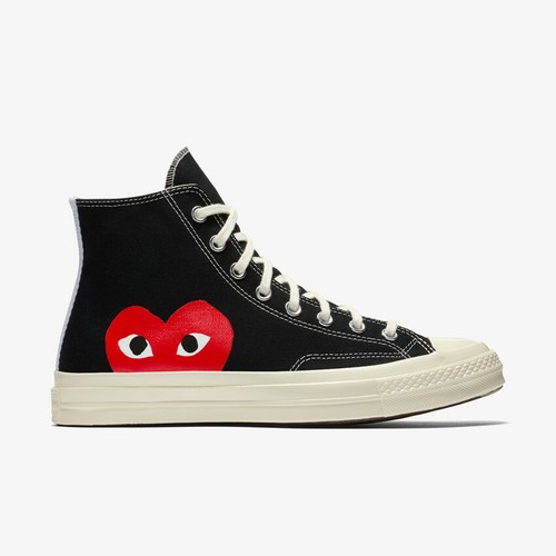 NEW CDG CONVERSE X COMME DES GARCONS PLAY Half Heart 150204c Black/White/Red | eBay NEW CDG CONVERSE X COMME DES GARCONS PLAY Half Heart 150204c Black/White/Red | eBay