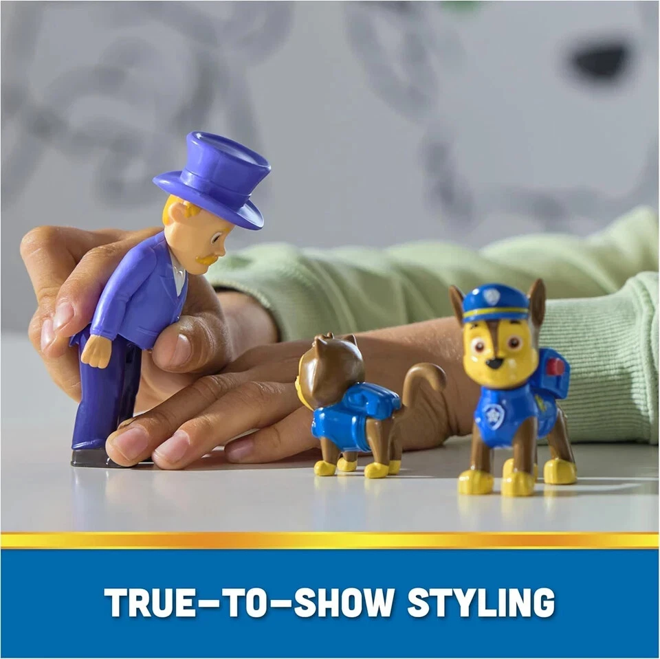 Paw Patrol Chase & Humdinger Figures Set, Kids Toys for Boys and Girls Ages 3 an - Image 4 of 4