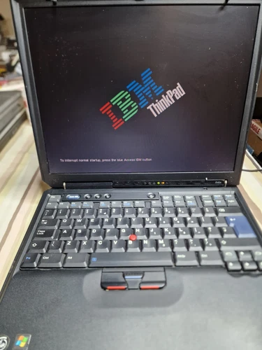 Vtg IBM Thinkpad R40e Laptop 1.7GHz 14" Intel Celeron Type 2684