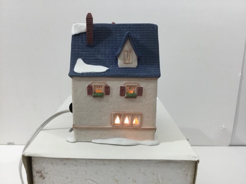 DEPT 56 Alpine Village Series Apotek and Tabak 1996 mit Licht und Box - Bild 2 von 6