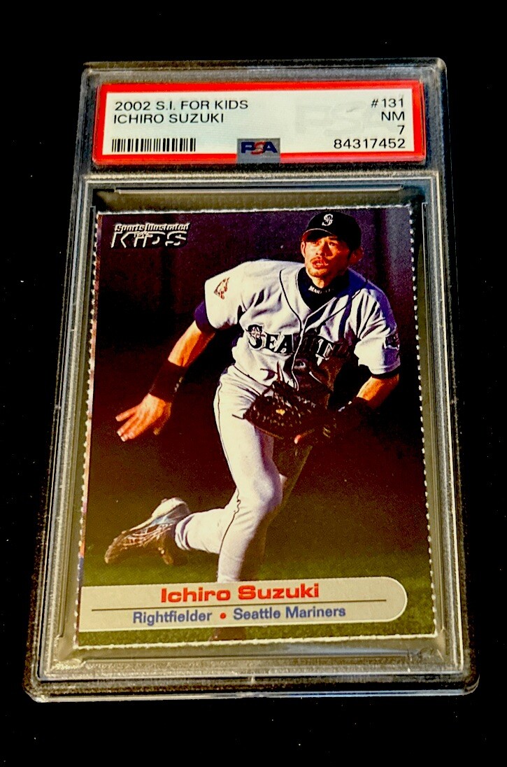 2001 Ichiro Suzuki ルーキー記念品 ICHIRO ROOKIE Rare Suzuki Sports Illustrated SI For Kids