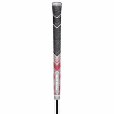 Golf Pride MCC Plus 4 Teams Golf Grips - Std, Grey/Red