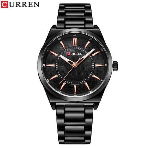 CURREN Relojes para hombre Reloj de pulsera informal de acero para negocios Hombre Cuarzo Reloj deportivo - Imagen 10 de 25