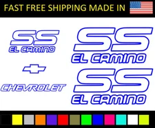 El Camino Decal Kit SS Stickers decal Chevrolet Chevy