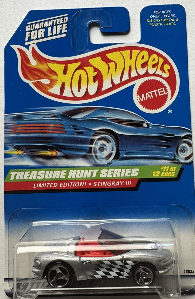 1998 Hot Wheels Treasure Hunts Stingray III 11/12