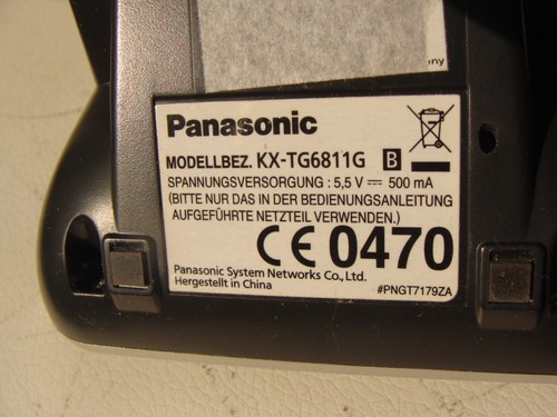 Telefon bezprzewodowy Panasonic KX-TG6811G, doskonały stan - Zdjęcie 7 z 7