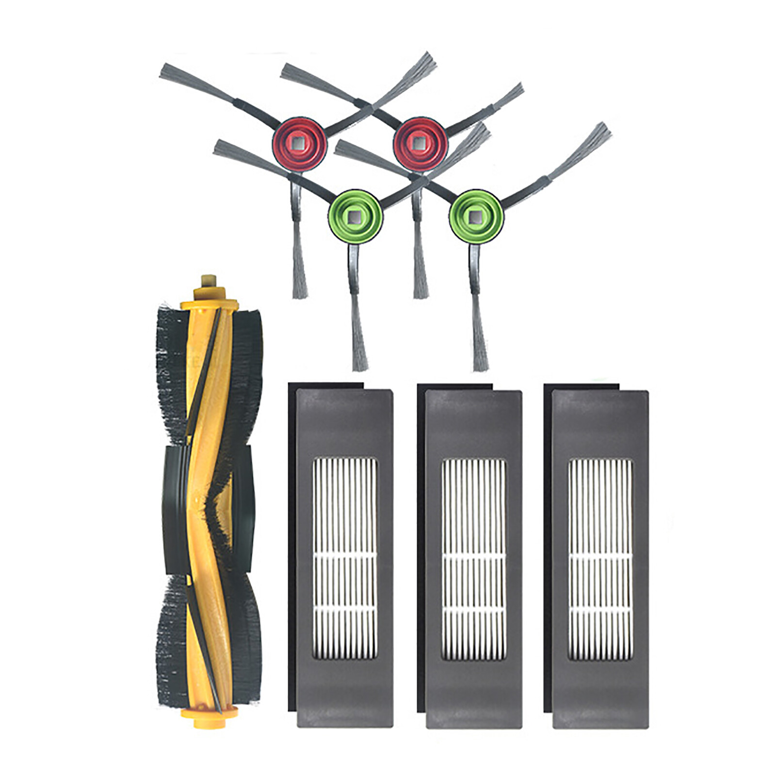 Robot Vacuum Side Brush Filter Set For DEEBOT OZMO 950 & 920 & T8 Accessories-image