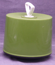 Vintage Green Disk-Go-Case Storage Case for 45 RPM Records Charter Industries