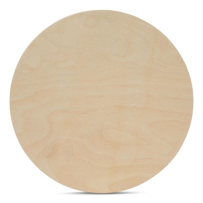 Wood Circles 20 inch 1/2 inch Thick, Unfinished Birch Sign Plaques | Woodpeckers