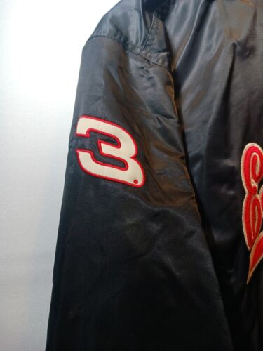 Vintage Chase DALE EARNHARDT THE INTIMIDATOR #3 Embroidered (XL) Nylon Jacket - Picture 3 of 15