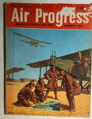AIR PROGRESS Aviation Magazine Fall 1958  FREE US SHIPPING!