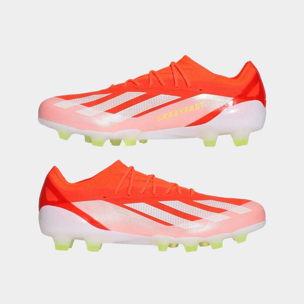 adidas Soccer Cleats X CRAZYFAST ELITE HG/AG Solar Red adidas Soccer Cleats X CRAZYFAST ELITE HG/AG Solar Red
