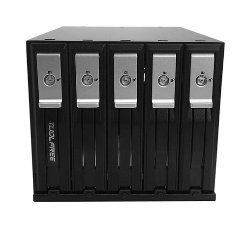 TOOLFREE 3.5 inch 3/4/5-bay SATA/SAS Hard Drive Tray Hard Disk Enclosure Box - Bild 9 von 16