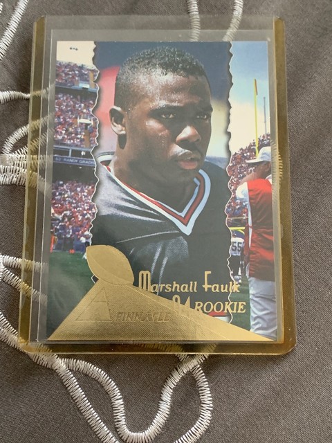 1994 Pinnacle 198 Marshall Faulk Rookie Card EBay