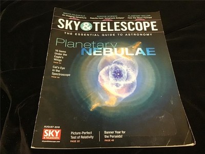 Sky & Telescope Magazine August 2018 Planetary Nebulae