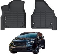 Floor Mat for 2017-2025 Chrysler Pacifica / 2020-2024 Voyager, TPE All-Weather
