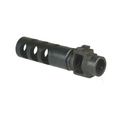 ALL Steel 5/8x24 TPI Hybrid Muzzle Brake Compensator With Adapter M-ONE-A