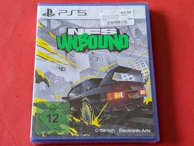 Sony Playstation 5 Spiel Need for Speed NFS Unbound !!! NEU !!!