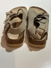 Birkenstock Milano Betula Logo Croc Embossed  Leather Green 11W 9M Worn Once — photo 5
