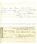 C W Documents Two Kentucky Signed Gen Paine 1864