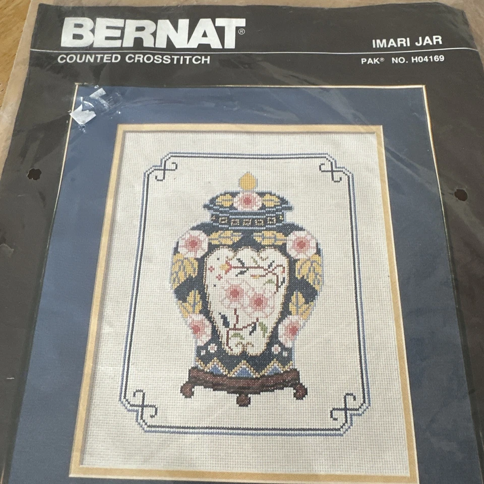 Vintage Bernat Cross Stitch Pattern— No Thread. - Image 3 of 4