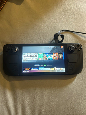 Valve Steam Deck Handheld-System Schwarz 256 GB + 256GB sdcard + Docking station