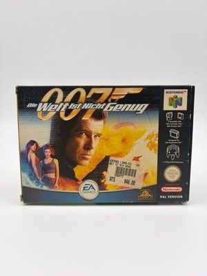 James Bond 007 N64 OVP Die Welt ist nicht genug Nintendo 64 PAL CiB Anleitung