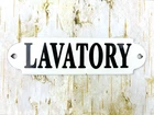 VINTAGE LAVATORY GASOLINE PORCELAIN PUMP STATION MOTOR OIL GAS SIGN