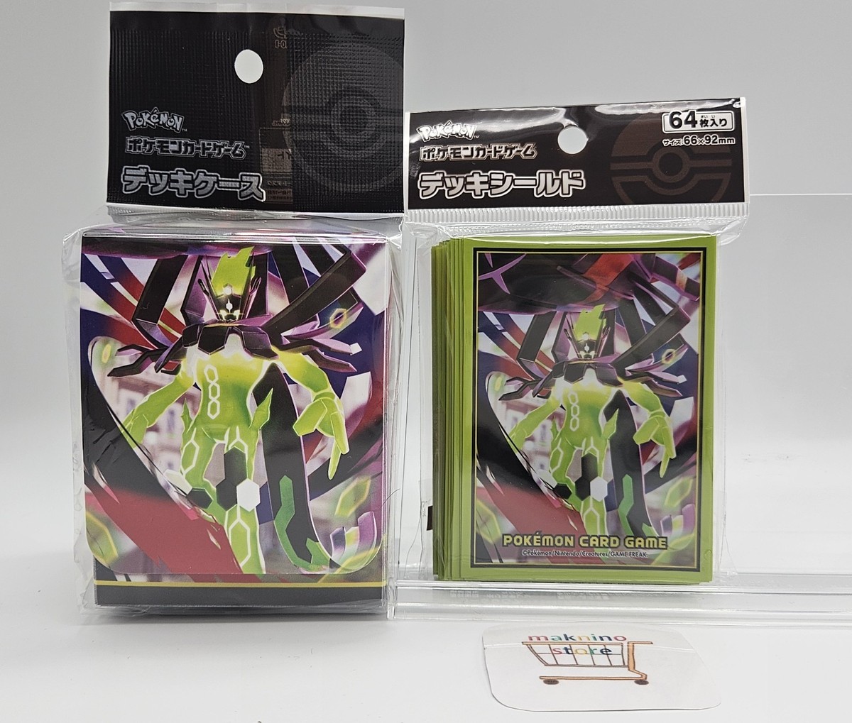 Pokemon Center Japan Official Mega Zygarde 64 Card Sleeves & Deck