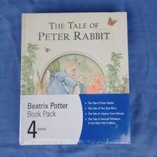Beatrix Potter "The Tail Of" Book Pack x4 Hard Cover New Free Postage
