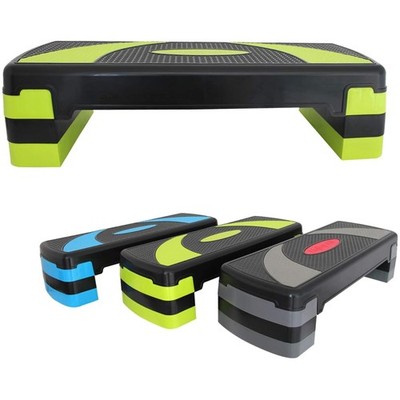 Aerobic Steppbrett Sportgerät Stepper Fitness Trainer Kunststoff Groß