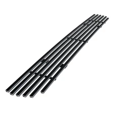 Fits 2004-2005 Ford F-150 Lower Bumper Black Billet Grille Insert