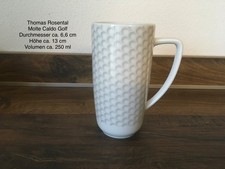 Lattebecher, Kaffeetasse Molte Caldo Golf von Thomas Rosenthal, Keramik 250 ml