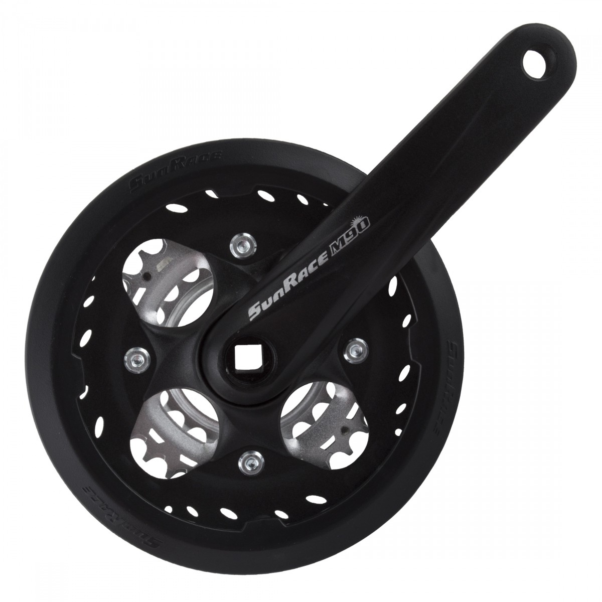 Коленчатый вал Sunrace FC-M904 из алюминиевого квадратного конуса диаметром 175 мм с заклепками 443222T 8390₽