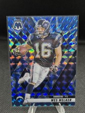 2025 Mosaic Wes Welker Blue Prizm Color Match chargers