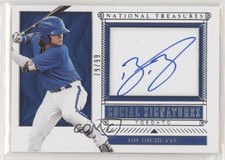 2019 Panini National Treasures Social Signatures 79/99 Bo Bichette Auto 0e3s