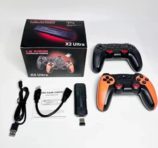 X2 Ultra Retro Game Stick 4K – 64GB – HDMI Plug & Play – 2 Wireless 2.4G...